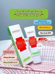 kem chống nắng CELL FUSHION Xanh