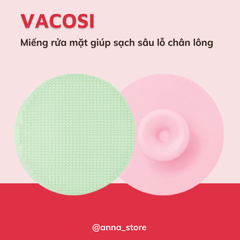 Miếng rửa mặt Silicone DC04 VACOSI