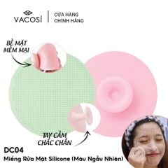 Miếng rửa mặt Silicone DC04 VACOSI