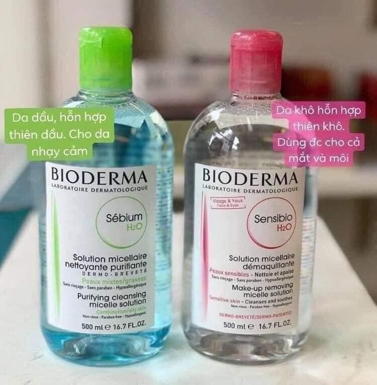 Nước tẩy trang BIODERMA 500ML