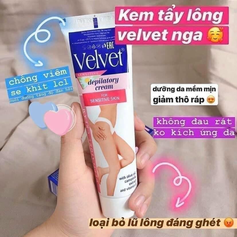 Tẩy lông velvet Nga
