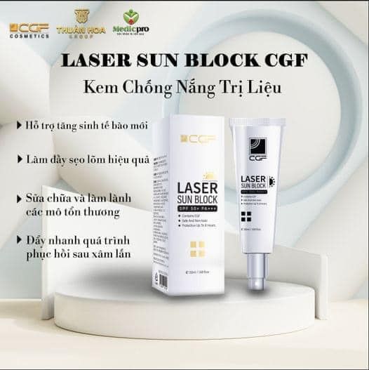 Kem chống nắng trị liệu CGF