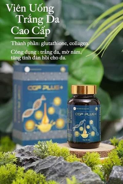 Viên uống trắng da cao cấp CGF