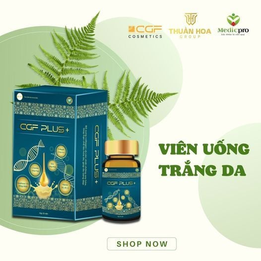 Viên uống trắng da cao cấp CGF