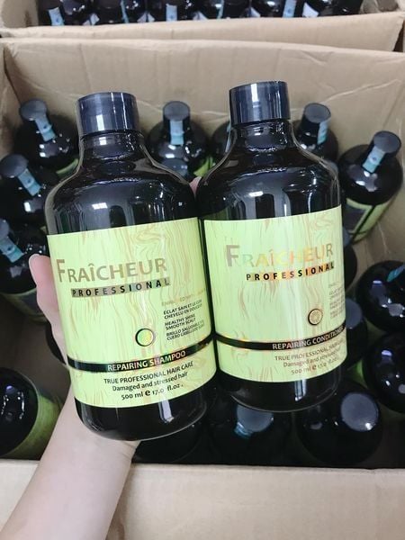 CẶP GỘI XẢ FRAICHER phục hồi ( vàng)
