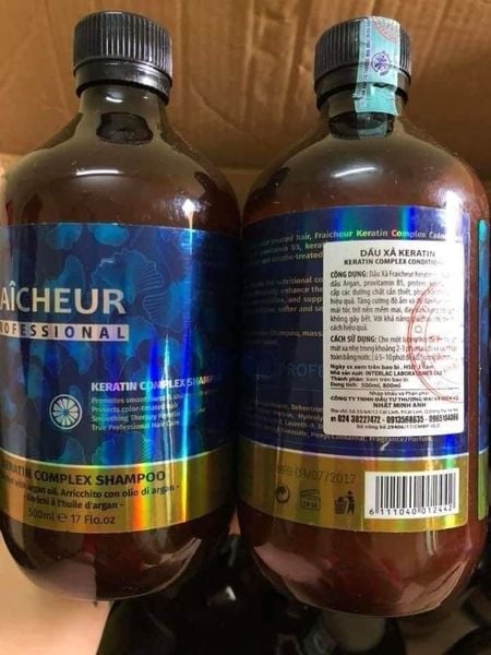 Dầu gội xả phục hồi Keratin fraicheur