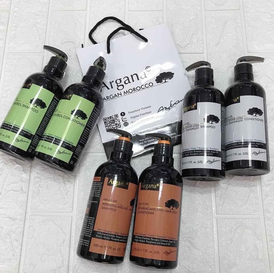 Dầu gội kiểm soát dầu Argana