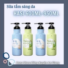 Sữa tắm trắng sáng và min da Hasi