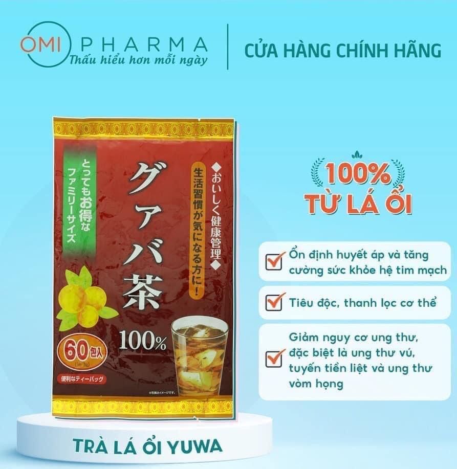 Trà ổi YUWA GUAVATEA 100%