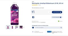 Nước xả LENOR  ĐỨC