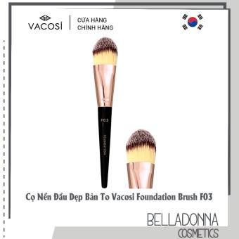 Cọ nền đầu dẹp, bản to F03 VACOSI