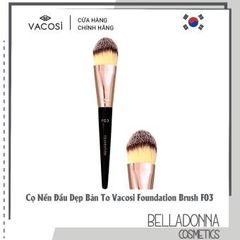Cọ nền đầu dẹp, bản to F03 VACOSI