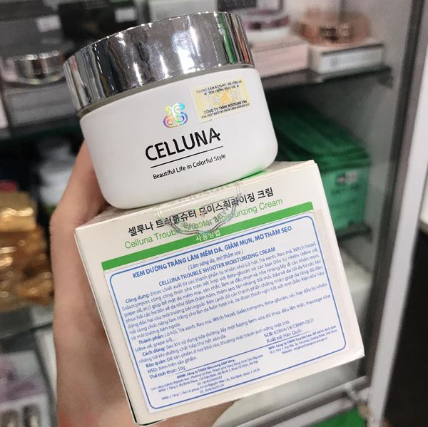 Kem dưỡng trắng giảm mụn mờ thâm CELLUNA