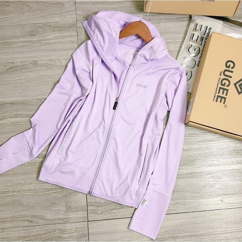 Áo chống nắng GUGEE 1 lớp - Hồng dâu nhạt - XL