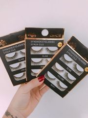 Mi giả 3D 3pcs đen