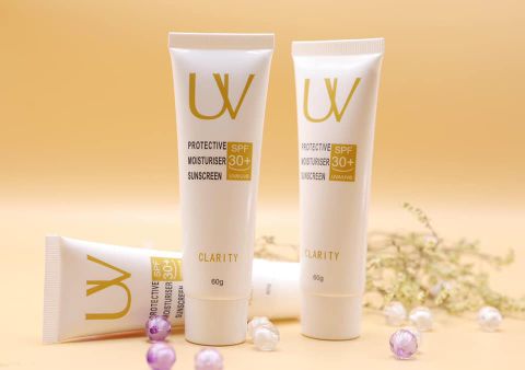 Kem chống nắng PEONY WHITE COLLAGEN vật lý siêu mịn NANO.