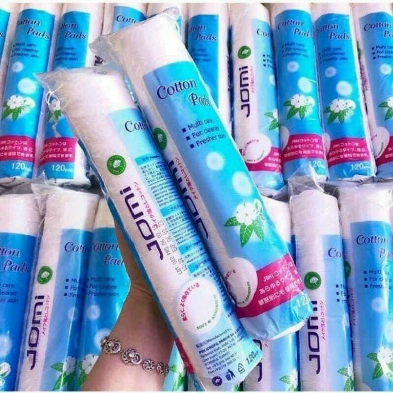 Bông tẩy trang Jomi 80 miếng