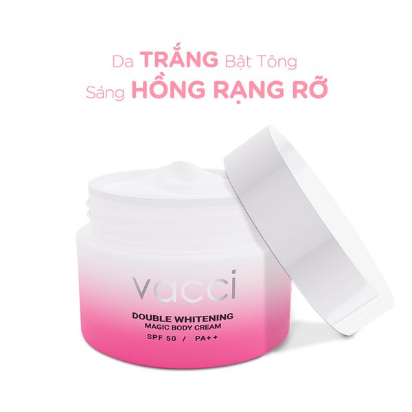 Kem dưỡng trắng da toàn thân Vacci