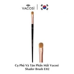 Cọ phủ và tán phấn mắt E02 VACOSI