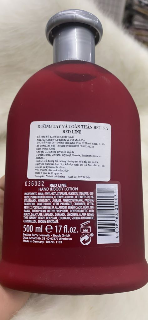 DƯỠNG TAY VÀ TOÀN THÂN BESTINA RES  HAND