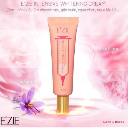 E'ZIE Kem Trắng, Cấp Ẩm Chuyên Sâu, Giảm nhắn, Ngừa LH (Hộp/tuýp 30g)