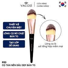 Cọ nền đầu dẹp, bản to F03 VACOSI