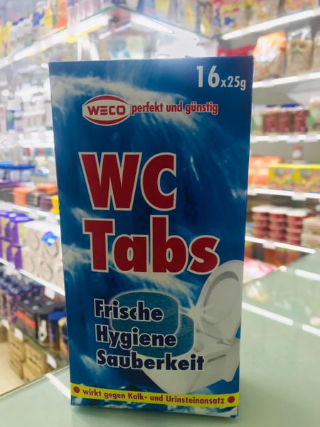 VIÊN TẨY ỐNG WC WECO ĐỨC