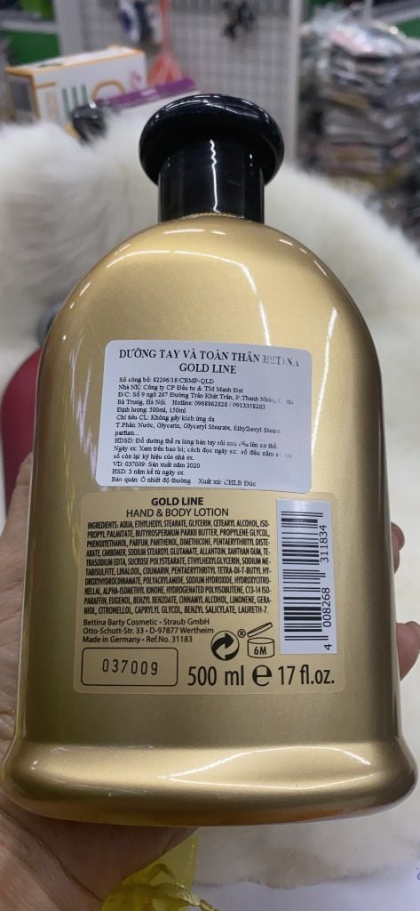 DƯỠNG TAY VÀ TOÀN THÂN BESTINA RES  HAND
