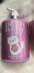 Sã tắm em bé DEAR BABY ( 4 Mùi hương )