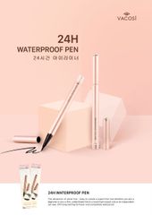 Bút kẻ mắt nước đen bóng- 24h không trôi VM20 VACOSI