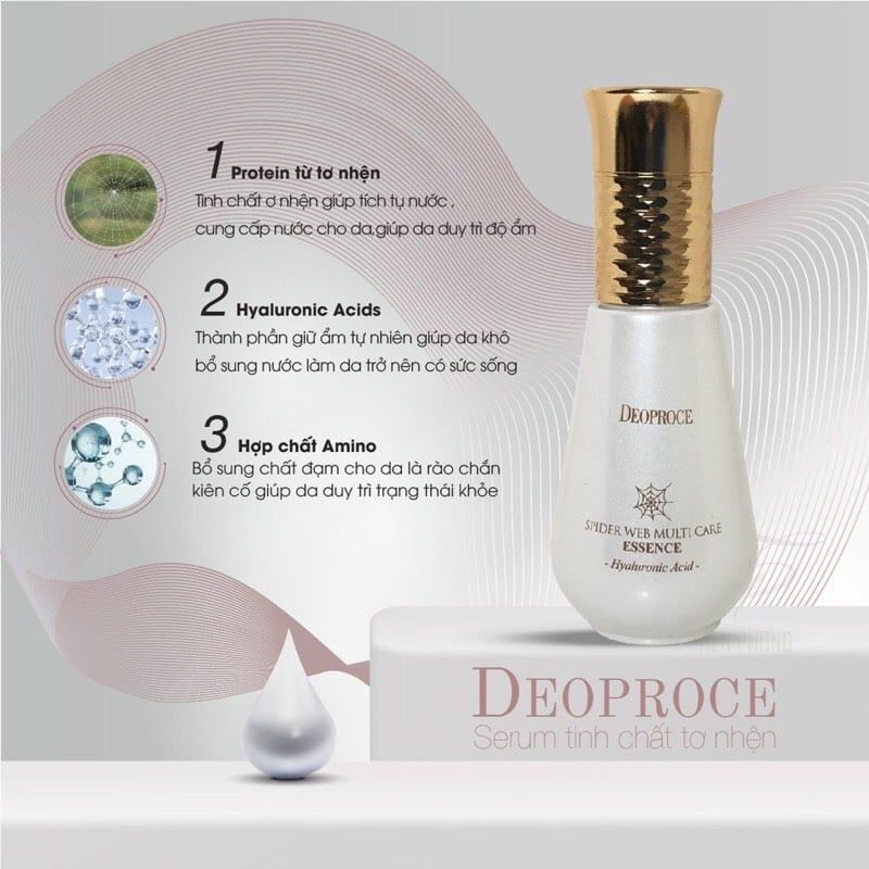 Serum trắng da tinh chất tơ nhện deoporce