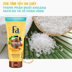 Sữa tắm tẩy da chết Polynesia FA