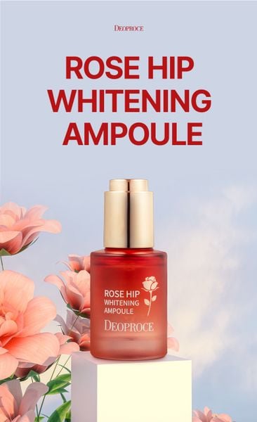 Serum hoa hồng trắng da Deoporce