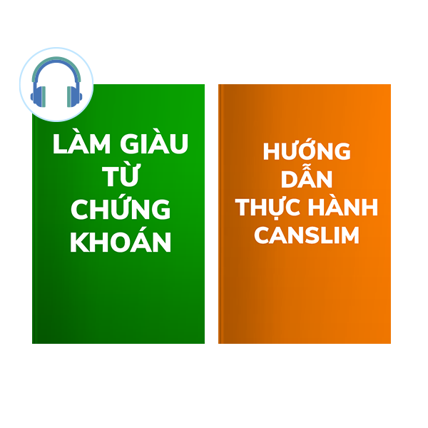  Sách nói Bộ sách Làm giàu từ chứng khoán + Hướng dẫn thực hành CANSLIM cho người mới bắt đầu 