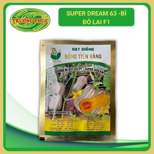  Super Dream 63 - Bí đỏ lai F1 (11g) 