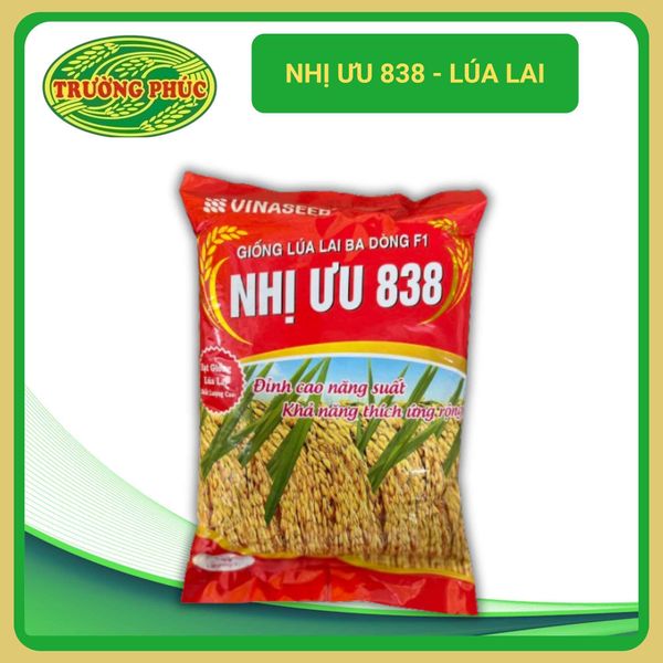  Nhị Ưu 838 - Lúa lai (1kg) 