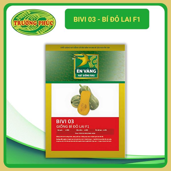  Bivi  03 - Bí đỏ lai F1 (100 hạt) 