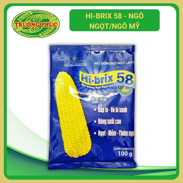  Hi-Brix 58 - Ngô ( Bắp ) ngọt/Ngô Mỹ (100g) 
