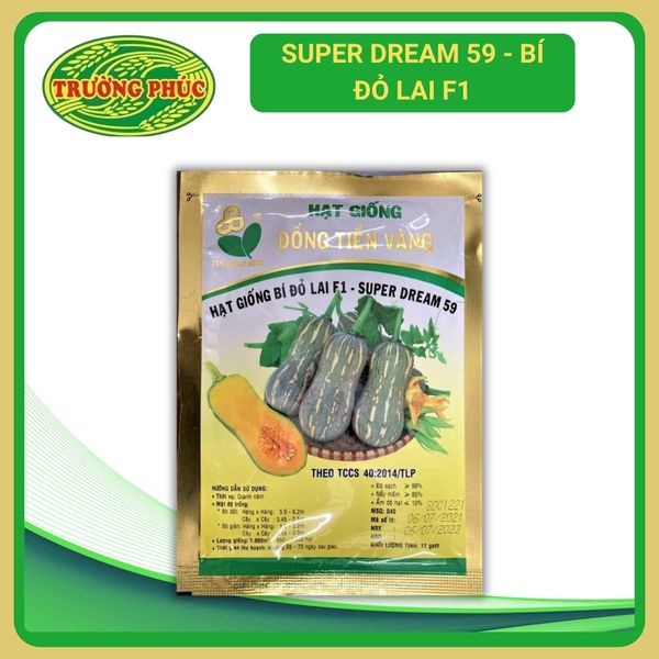  Super Dream 59 - Bí đỏ lai F1 (11g) 