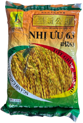  Nhị ưu 63 - Lúa lai (1kg) 