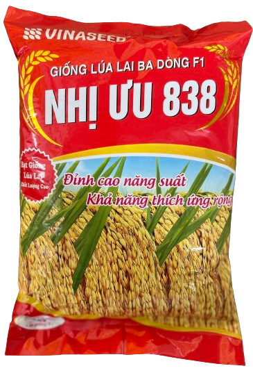  Nhị Ưu 838 - Lúa lai (1kg) 