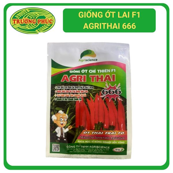  Ớt chỉ thiên F1 AGRITHAI 666 (5g) 