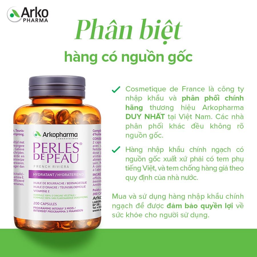 TPBVSK Arkopharma ARKOFLUIDES GINKGO BILOBA - Nước uống bổ não giúp tăng cường tuần hoàn máu não, hỗ trợ tăng cường trí nhớ (hộp 20 ống)