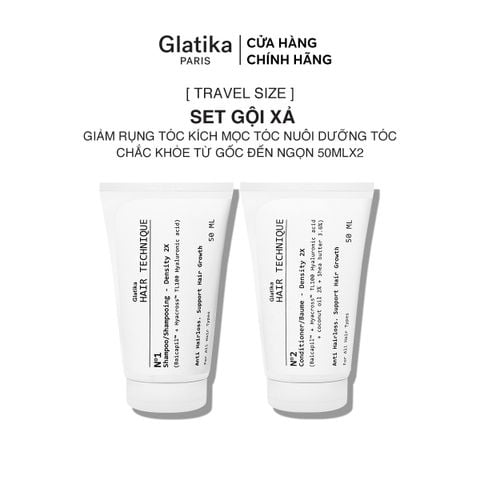 QUÀ TẶNG - SET GỘI XẢ GLATIKA 50ML
