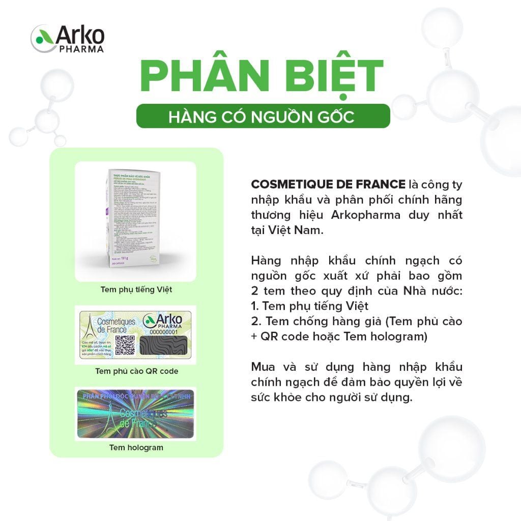 TPBVSK Arkopharma ARKOFLUIDES DETOXIFIANT HEPATIQUE - Nước uống giải độc gan, hỗ trợ tiêu hoá (Hộp 20 ống)