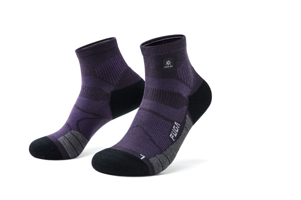 Tất ngắn chạy bộ nữ Kailas Running Wool Socks Women's KH2401204