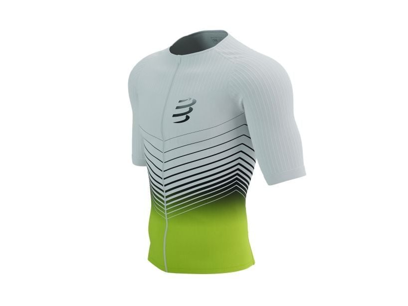 Áo ngắn tay ba môn phối hợp nam Compressport Postural Aero SS Top