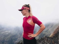 Áo ngắn tay chạy bộ nữ Compressport Trail Postural SS Top W