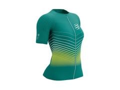 Áo ngắn tay nữ ba môn phối hợp Compfressport Postural Aero SS Top