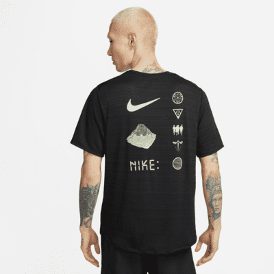 Áo ngắn tay chạy bộ  nam Nike Dri-FIT Miler